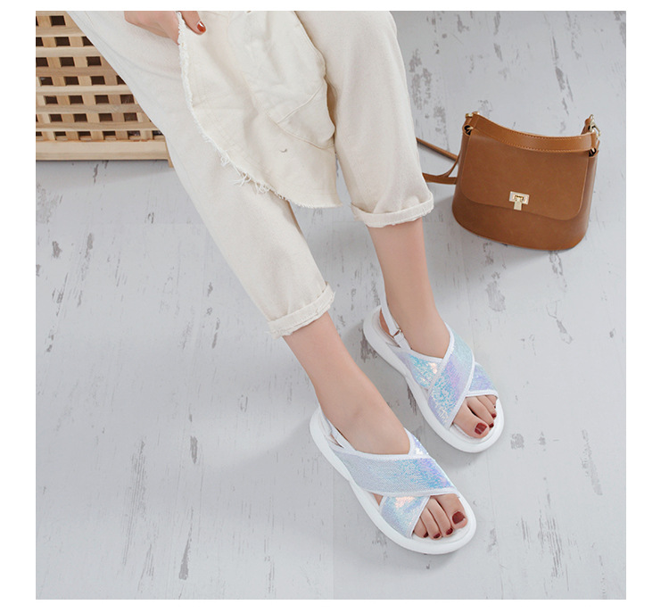 Chaussures été pour femme en Caoutchouc - Ref 3345486 Image 22