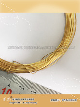 正宗纯黄金丝 直径0.5mm Au99.99% 电泳槽电极 0.01克起售