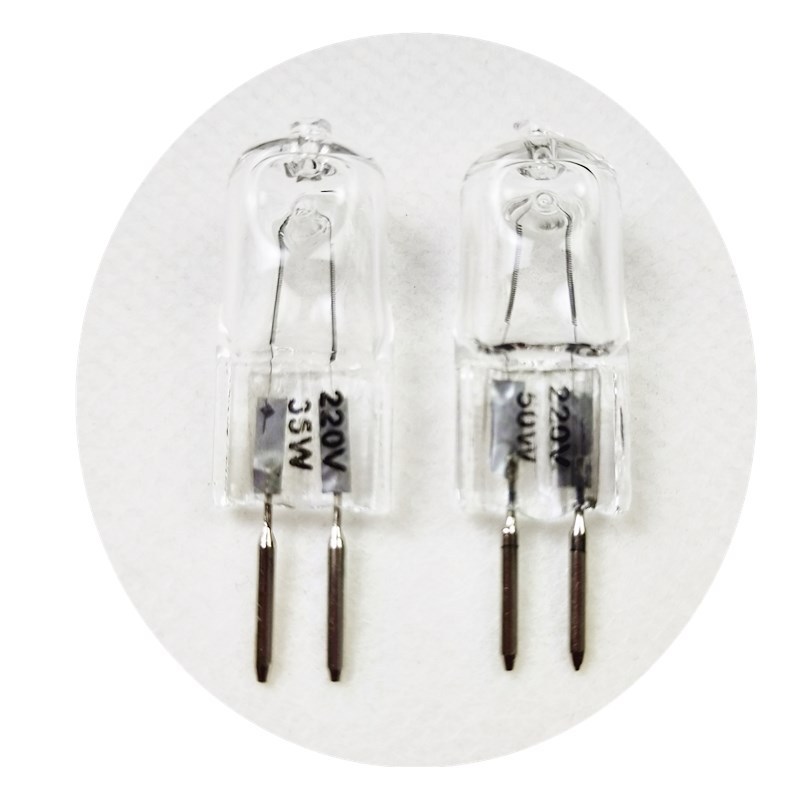 Pin Lamp 220V35w50W a chandelier Halogen bulb GU5.3 Coarse needle Machine tool Work Lights Warm light