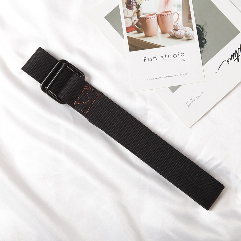 Black -free square buckle black