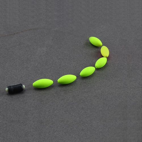 Aohu matte fluorescent float oval streamlined long cylindrical seven-star float traditional fishing float