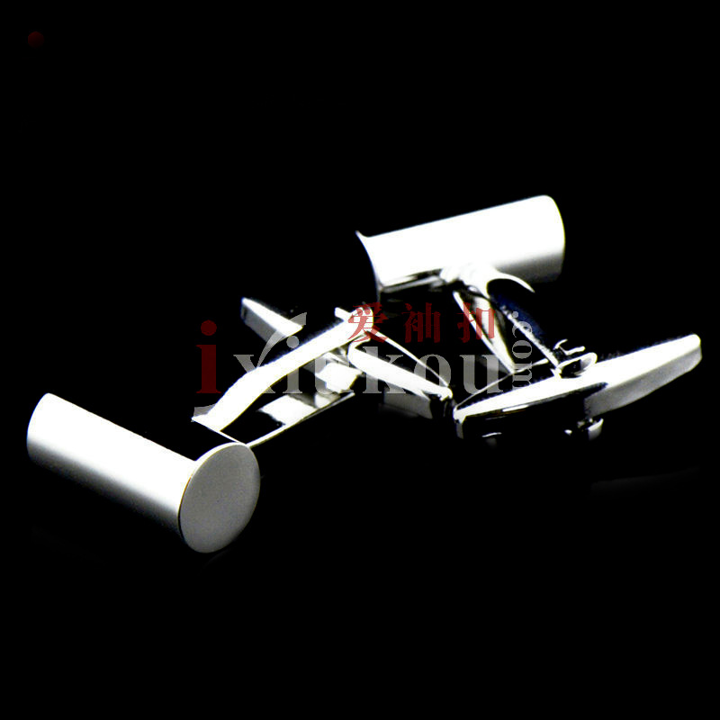 长条圆柱体简约金属袖扣 镜面抛光精品法式袖钉cufflinks/991833