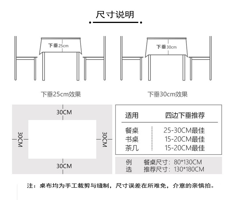 日式居家台布ins桌布防烫防水防油免洗PVC格子茶几桌垫宿舍餐桌布详情8