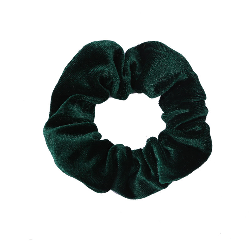 Korean Velvet Gold Velvet Large Intestine Hair Ring Head Flower Wholesale display picture 4