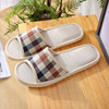 Summer slippers indoor for beloved, cartoon cloth suitable for men and women, Korean style, soft sole