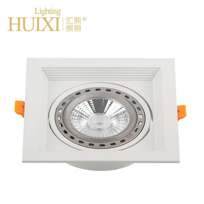 ar111双头斗胆灯 灯杯内胆20W豆胆灯 单头360度可调角度cob射灯|ms