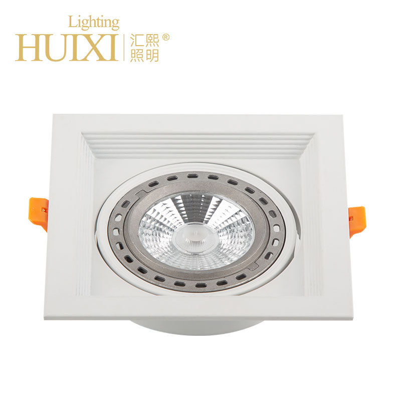 ar111双头斗胆灯 灯杯内胆20W豆胆灯 单头360度可调角度cob射灯|ms