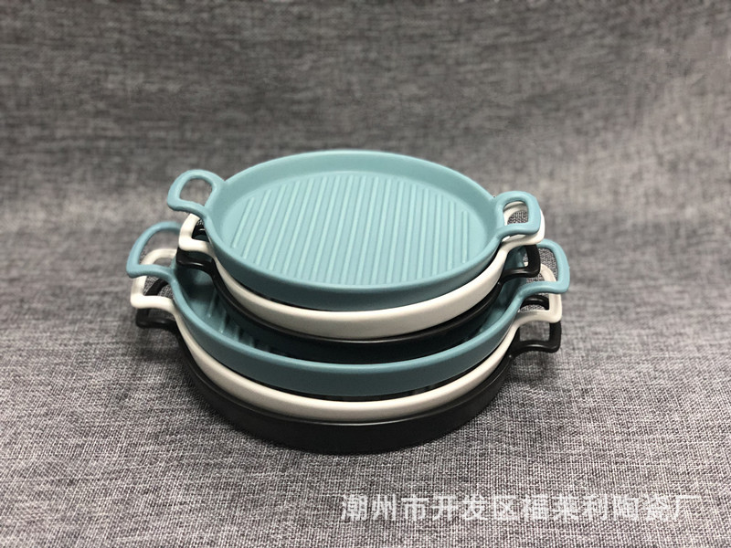 Creative round matte ceramic porcelain sand