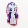 Pony, resin, hairgrip with accessories, mobile phone, clothing, accessory, handmade