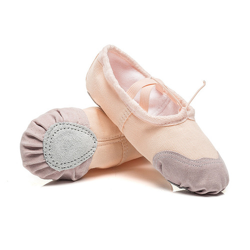Wholesale children's dance shoes plus velvet and thickened two-soled ballet adult yoga shoes soft-soled practice shoes for winter