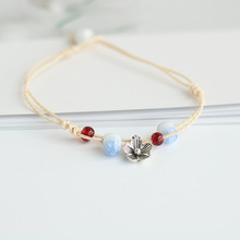 简约素净小清新干净手链女士秀气好看时尚跑江湖热销产品新款手工