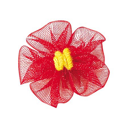 Yao Ming cinta flor hecha a mano accesorios de vestir tocado accesorios zapato flor ropa interior accesorios pequeña flor
