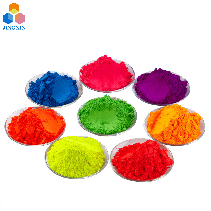 廠家直供高亮熒光粉12色水性檢漏有機熒光粉顏料粉批發定制