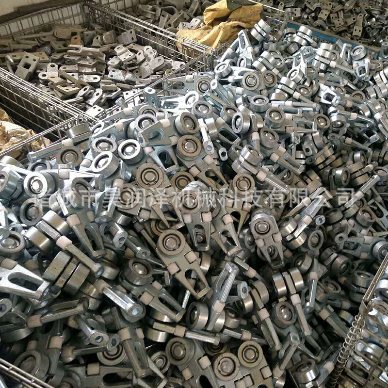 厂家加工不锈钢滑轮 201/304材质 单钩/双钩 多种款式 双轨滑轮