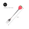 Coffee fruit fruit fork stainless steel, mixing stick