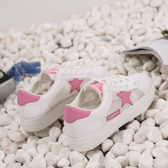 Giày nữ mùa hè 2019 làn sóng mới phiên bản Hàn Quốc hoang dã của giày ngôi sao Giày sinh viên Giày nữ