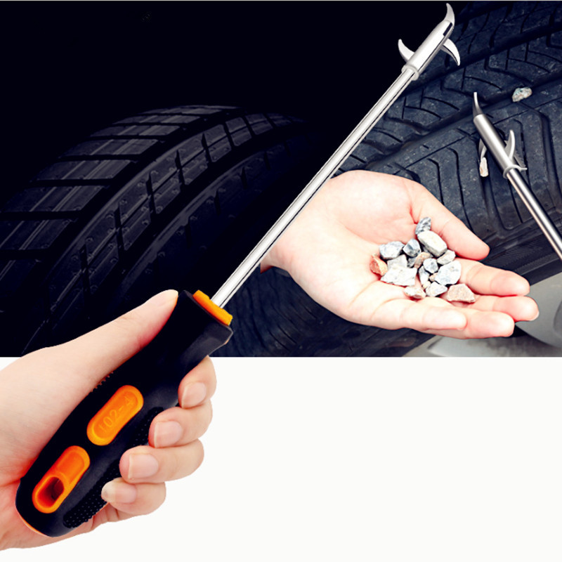 Car Tire Stone Cleaning Hook,Explosion-proof Alloy Stone Hook,Multi-functional Stone Cleaning Tool For Beauty And Maintenance