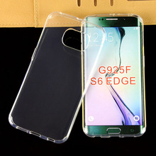 适用AMSUNG Galaxy S6 edge/G925F纹手机保护套外壳透明TPU素材