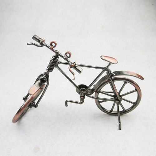 Cross-border e-commerce bicycle model iron art crafts retro home decoration ornaments scenic tourist souvenirs