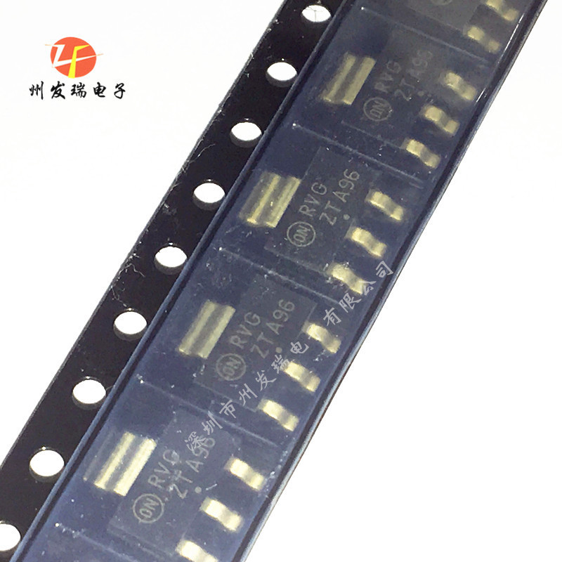 全新原装PZTA96ST1G 丝印ZTA96  双极PNP晶体管  贴片SOT-223 