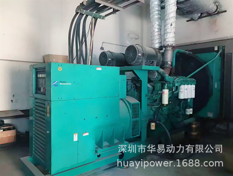 珠三角外资企业备用新款美国康明斯VTA28-G5发电机550KW出售