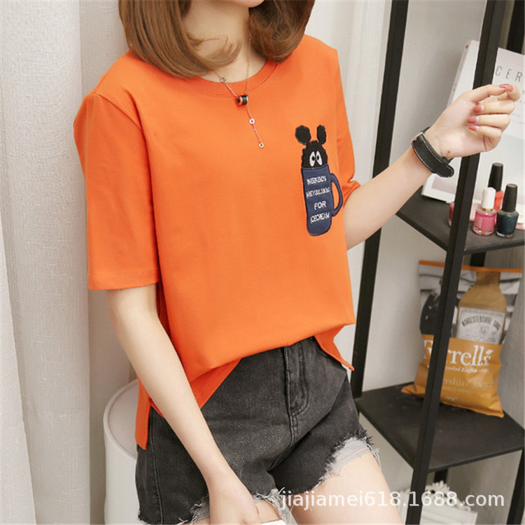 T shirt femme en Coton - Ref 3315389 Image 52