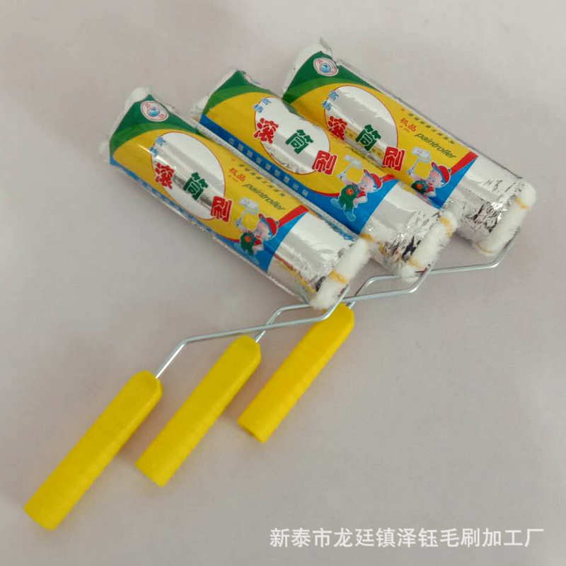 Cepillo de rodillo pintura cepillo de pintura herramienta cepillo de pintura rodillo de 10 pulgadas cepillo de pintura