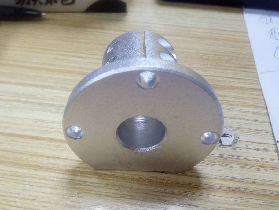 光轴半切边法兰光轴切边法兰光轴支撑固定座轴固定支座轴支座立柱