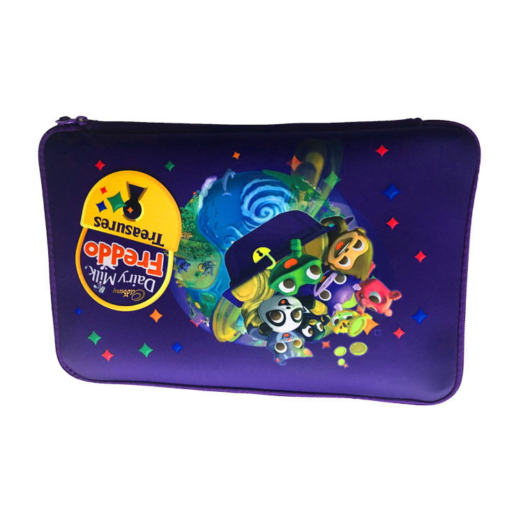 (2개) 저렴한 가격 공급 인쇄 된 노트북 슬리브 가방 다이빙 소재 휴대용 컴퓨터 가방 다기능 휴대용 컴퓨터 보호 커버