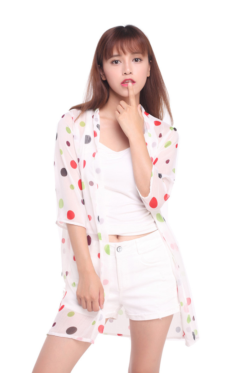 white background color dots 2