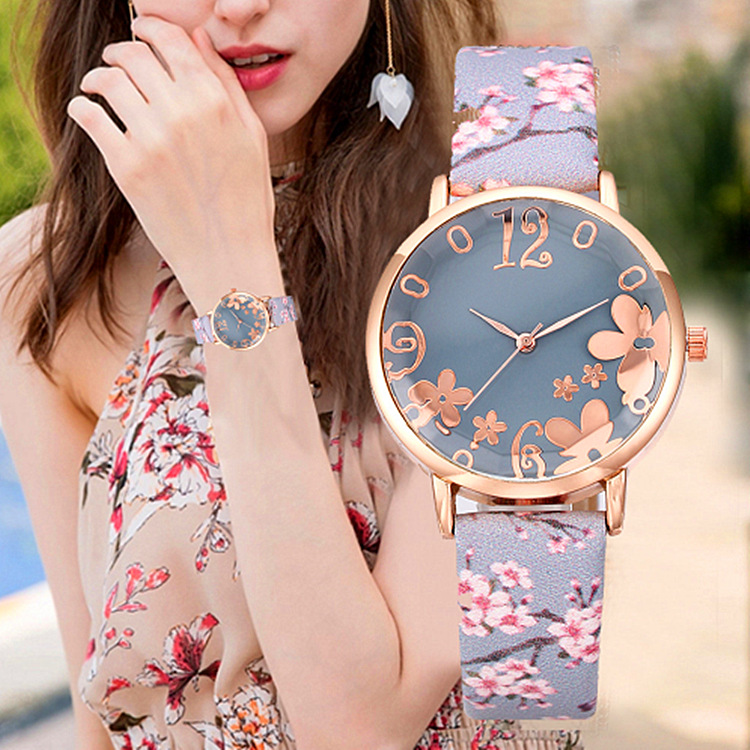 Pop Print Women'S Watch Popular In Europe And America