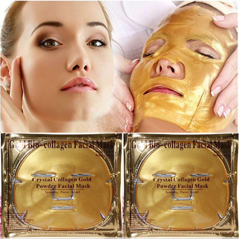 Crystal collagen golden mask