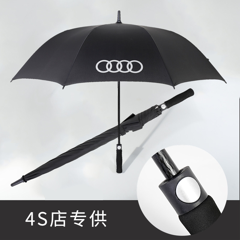 高尔夫伞 专用长柄半自动雨伞 定制logo双人加大高尔夫广告伞