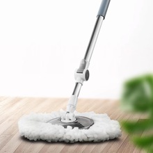 加粗不锈钢杆胶棉液压杆省力麻花杆替换拖把杆配件厂家