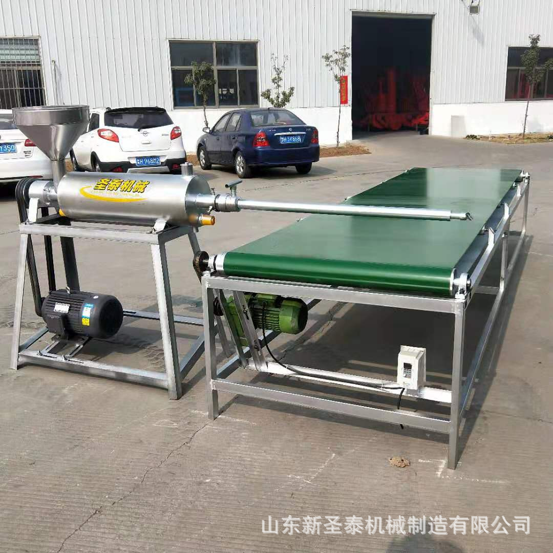 免冷冻红薯粉条机产量 不锈钢型红薯土豆粉条机 自动控温漏粉机