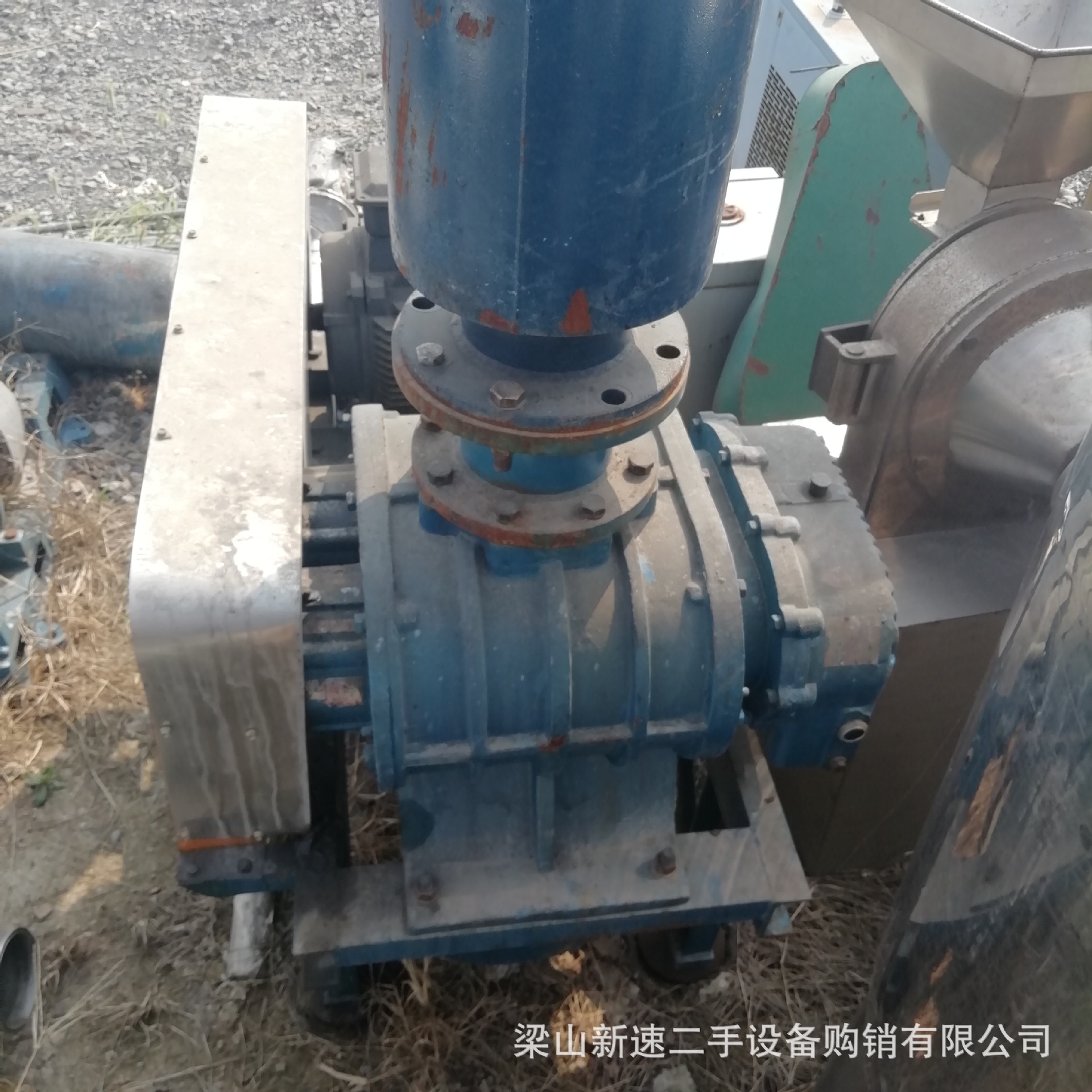 二手罗茨鼓风机MFSR-150三叶罗茨鼓风机不锈钢鼓风机
