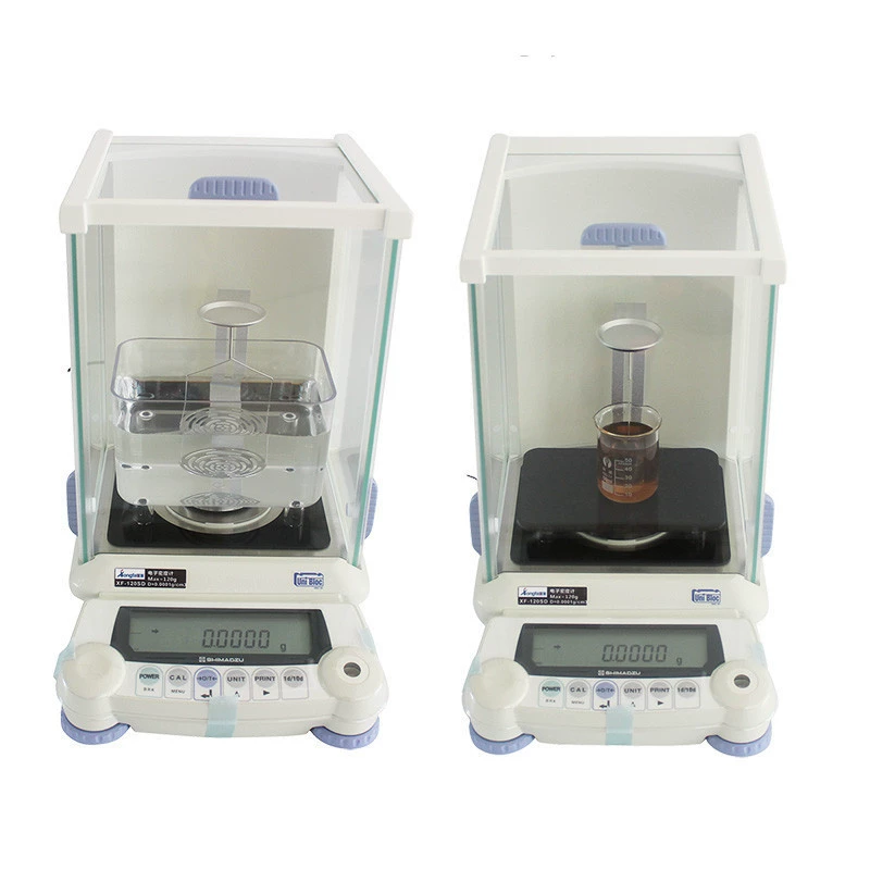 Высокоточный твердый жидкостный Ареометр Shimadzu Ареометр Японии баланс удельной плотности 0,1-120 г