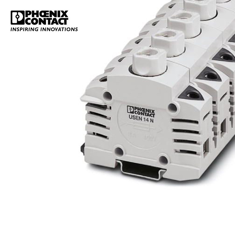 菲尼克斯 保险丝端子35平方凤凰端子导轨端子 USEN14 N