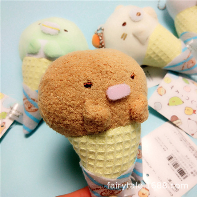 日单角落生物日单冰激凌墙角生物雪糕蜥蜴切白熊毛绒玩具挂件车饰 价格 厂家 哪里买 我有货 B 5yoho Cn