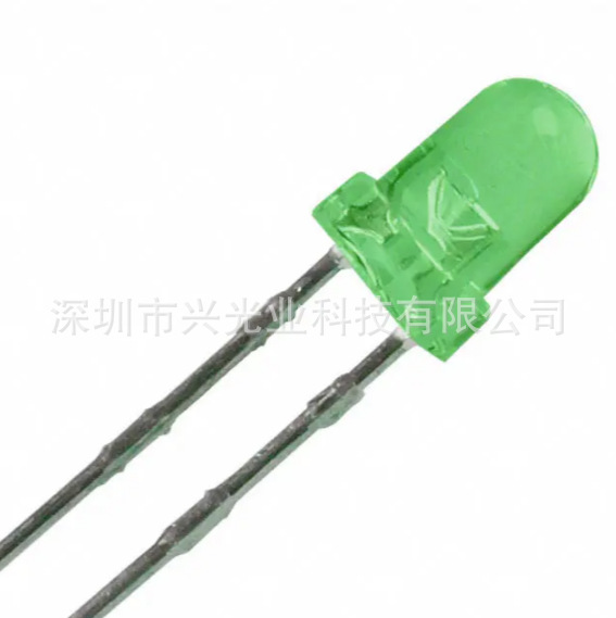 Rohm SLR-342MC3F 绿色 572nm LED 分立 2.1V  3.10mm 直径