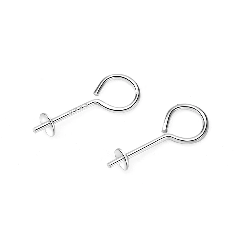 Серебряные серьги из жемчуга, бусины, ручная работа аксессуар, украшение, S925, образец серебро 925, оптом
