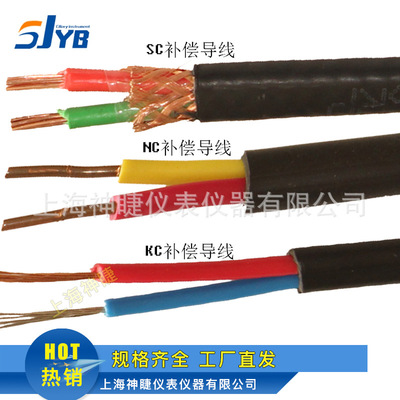 國標S型B型N型K型補償導線 熱電偶線BC/SC/KC/NC2*0.5/1.0/1.5