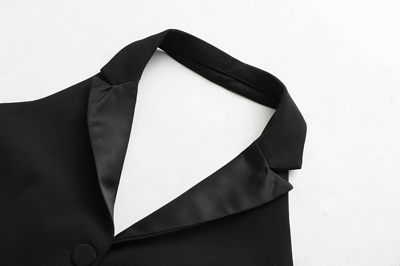 Gilet femme en Mélange de fibres chimiques - Ref 3317356 Image 3