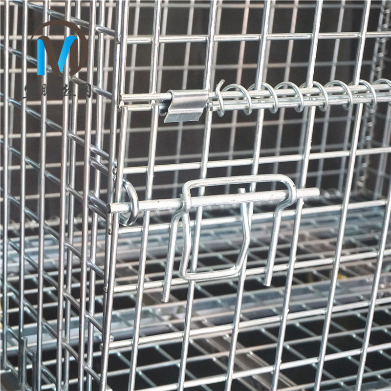 Foldable Metal Cage Type C 1200*1000*860mm Folding Warehouse butterfly