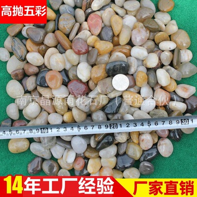Production and sales Multicolored gardens Stone Fine throwing of pebbles natural colour Scenery Pebble