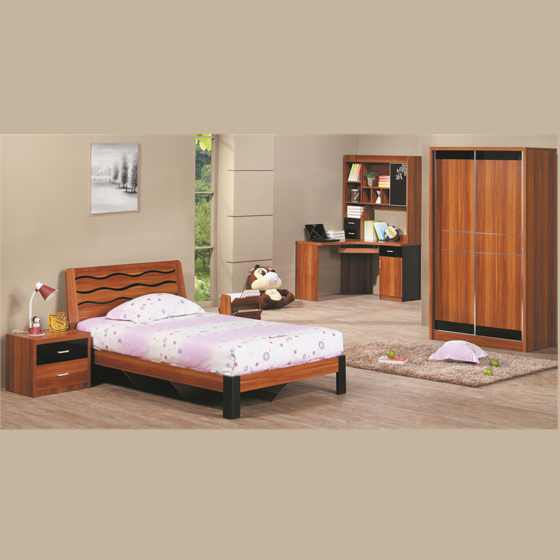 2021 Children's Suite Plate bedroom Matching furniture 1.2/1.5 M bed wardrobe