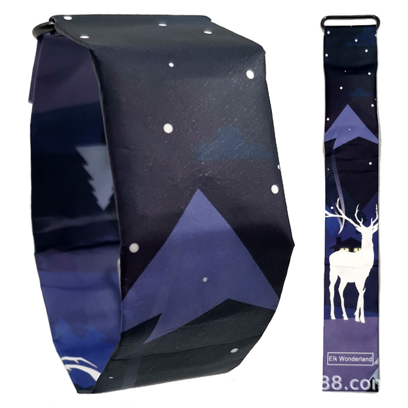 立体图-雪地麋鹿