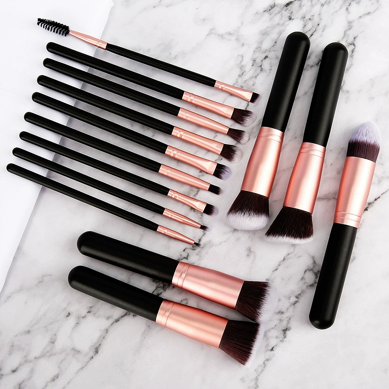 (Cross-border trading), brush, face blush, 14 pieces, full set