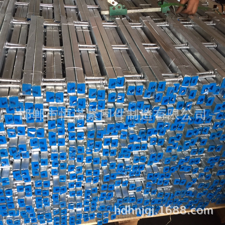 高铁防滑齿槽 38*23*350长哈芬槽价格 地铁预埋槽道恒诺厂家制造