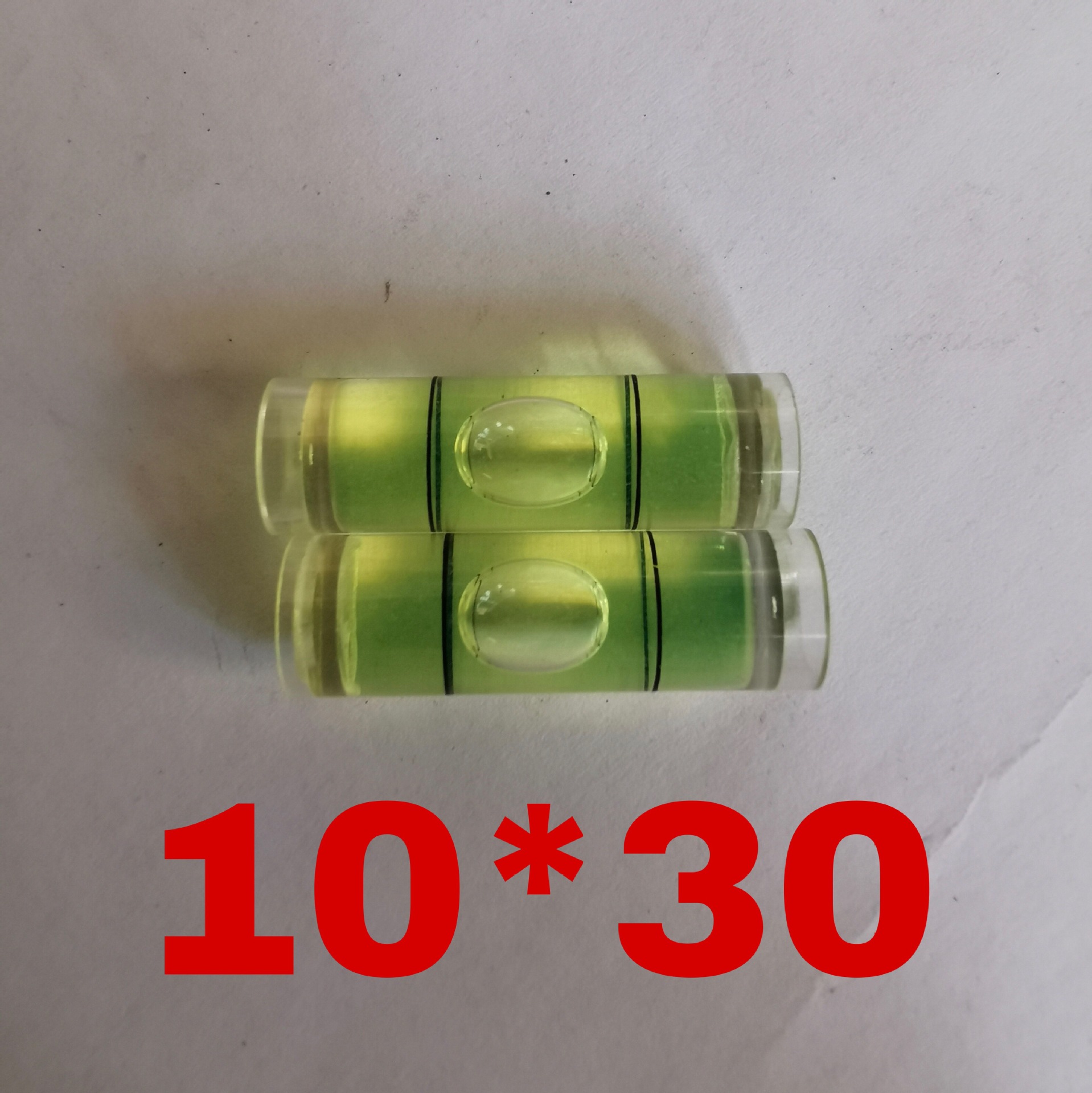 五金工具圆柱水平泡10*30平衡水准仪单方位水平校小水泡水平仪